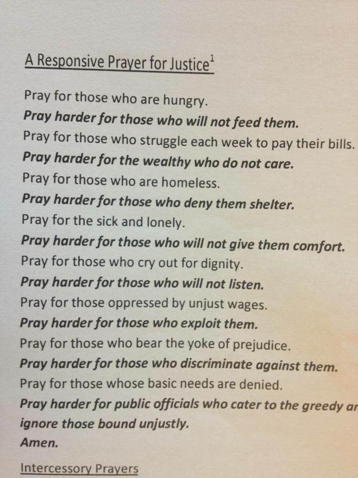 Prayer for the last, least, lost and lonely